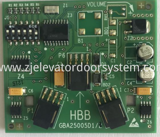 OTIS Elevator HBB GBA25005D1